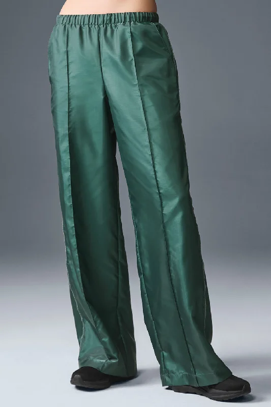 Women's Outdoor Attire Afterglow Wide Leg Track Pant - Winter Ivy