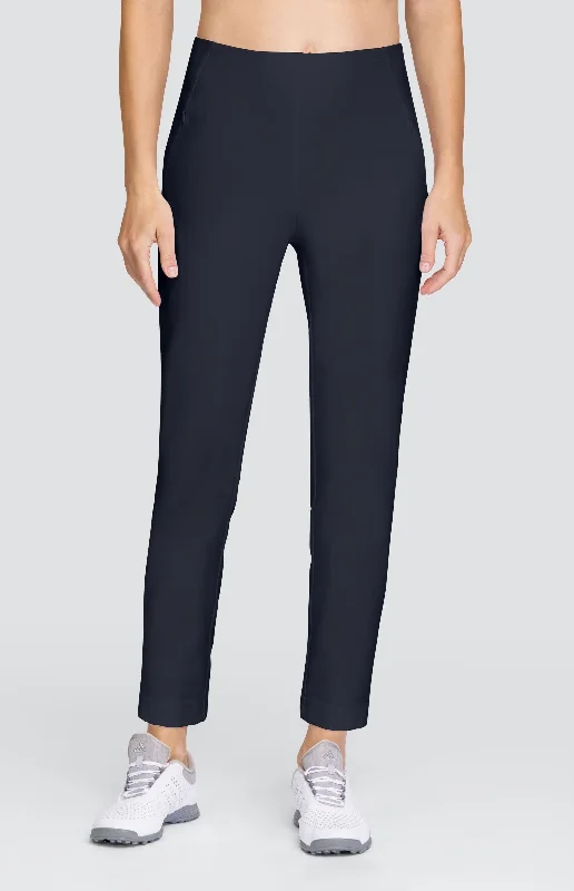 High-Fashion Women's Clothing Allure 28" Ankle Pant - Onyx Black