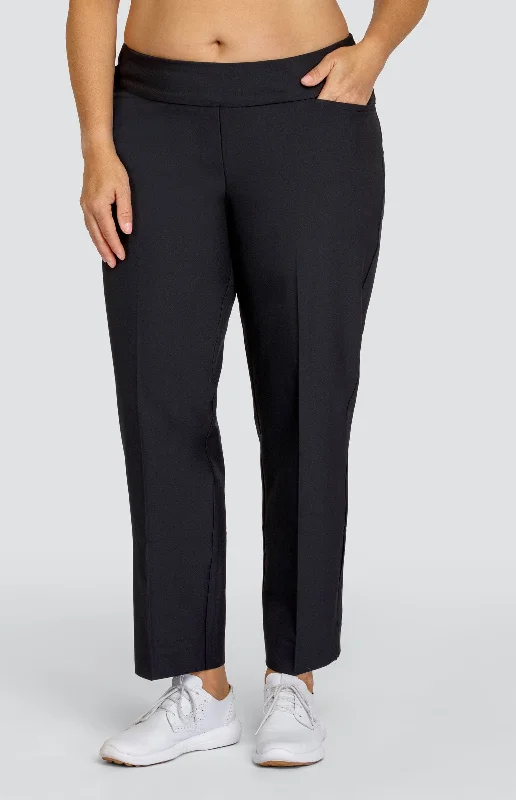 Casual Chic Clothing For Women Mulligan 28" Ankle Pant - Onyx Black - Extended Sizes