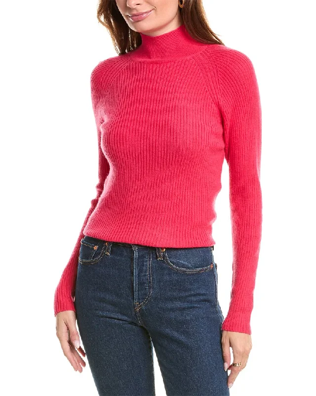 Casual Clothes For Women Brodie Cashmere Wool & Cashmere-Blend Skinny Mock Neck Jumper