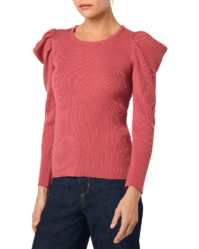 Women's Comfortable Lounge Garments JOE'S Jeans Wool & Cashmere-Blend Rib Sweater