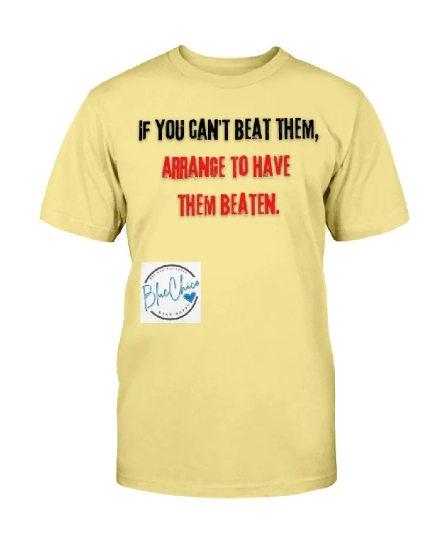 Women's Trendy Activewear Apparel "If you can't beat them..." Humor Cotton Tee