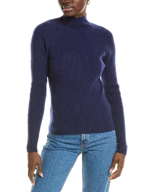 Women's Occasion Wear Clothes Brodie Cashmere Wool & Cashmere-Blend Skinny Mock Neck Jumper