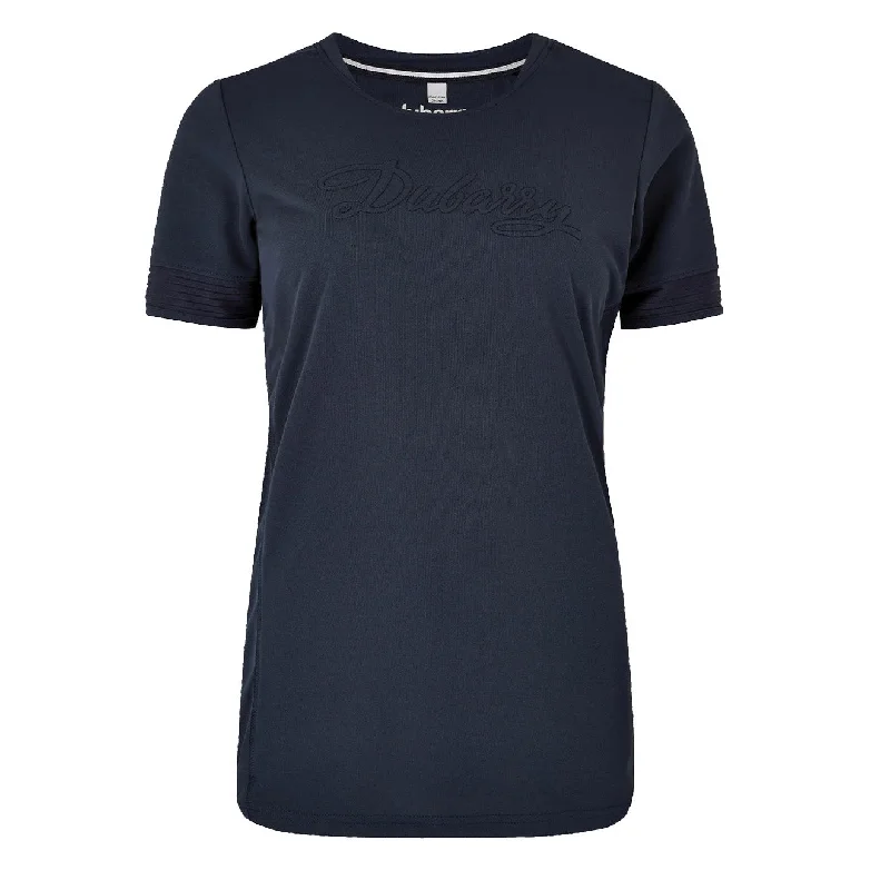 Women's Athletic Apparel Dubarry Womens Trim S/S Tees Navy