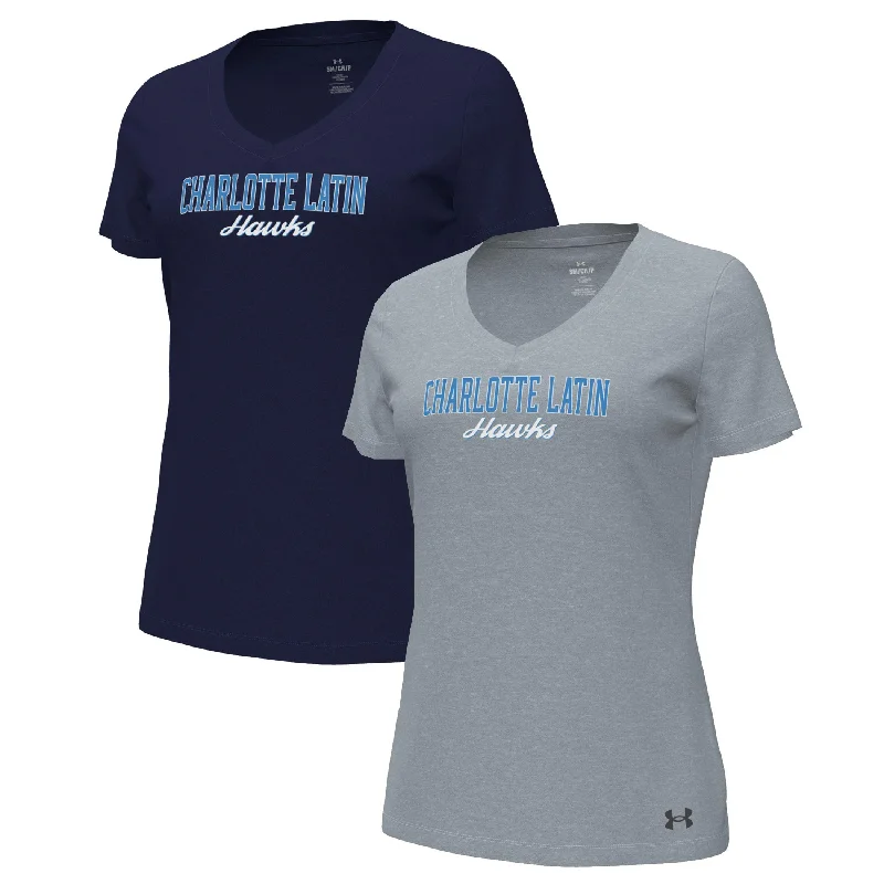 Women's Outerwear Garments Women's UA Performance Cotton V-Neck Tee