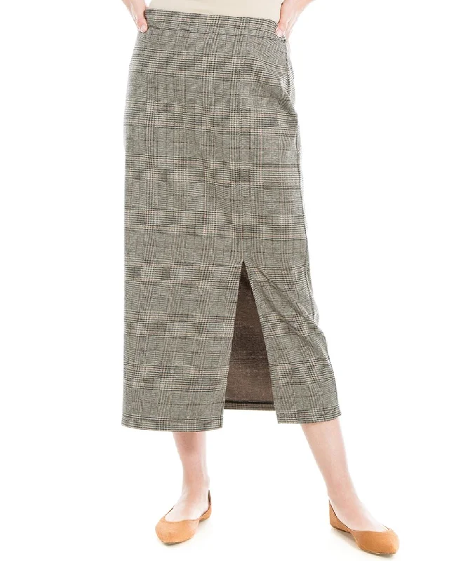 Chic Clothing For Women Max Studio Double Knit Midi Pencil Skirt