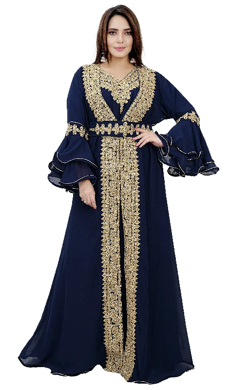 Comfortable Women's Clothing Tailor Made Kaftan Designer Abaya