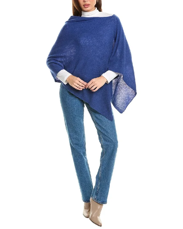 Women's Transitional Apparel Brodie Cashmere Classic Mini Cashmere Poncho