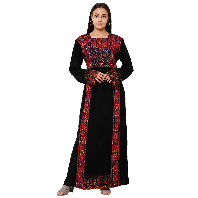 Women's Work Outfit Designer Kaftan Evening Party Dress