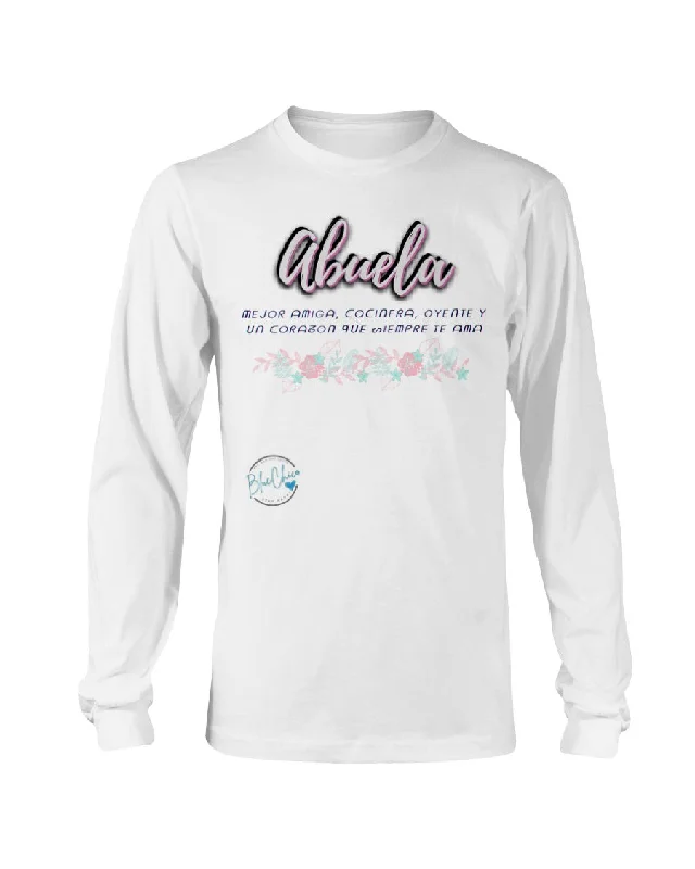 Chic Clothes For Women Abuela Long Sleeve Statement Tee