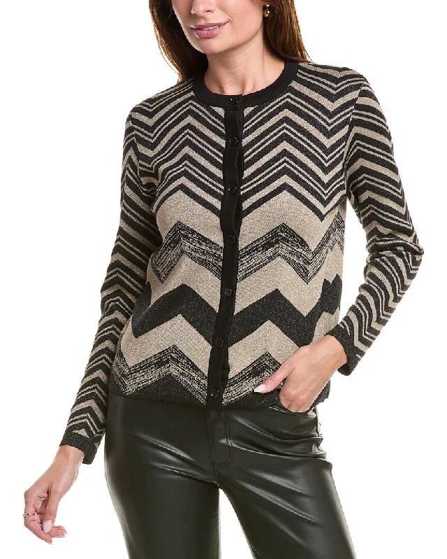 Women's Wardrobe Apparel YAL New York Wave Print Cardigan