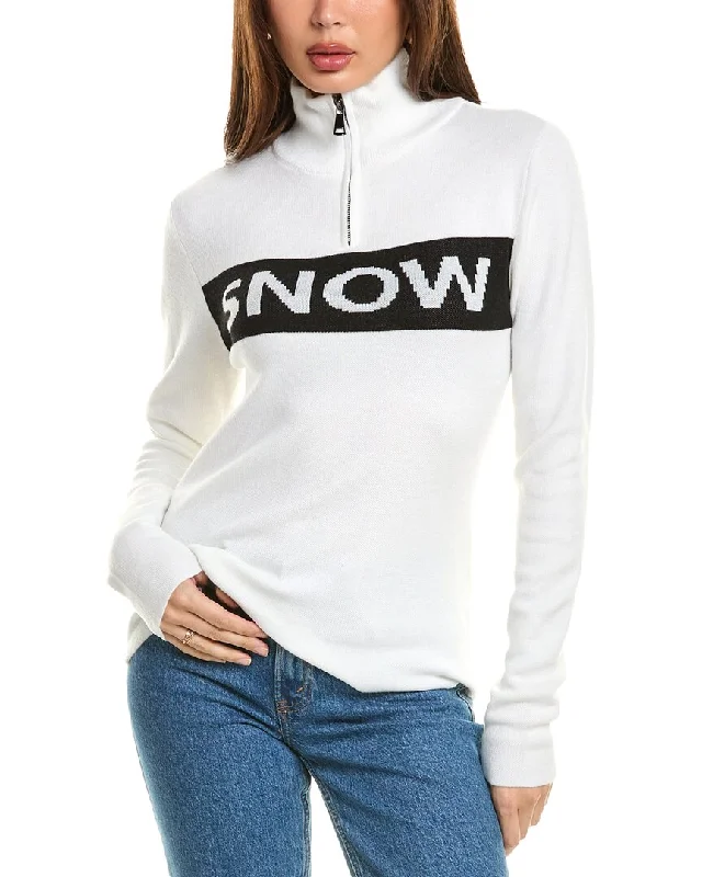 Women's Occasion Wear Apparel SKEA Reed Wool-Blend Snow Sweater