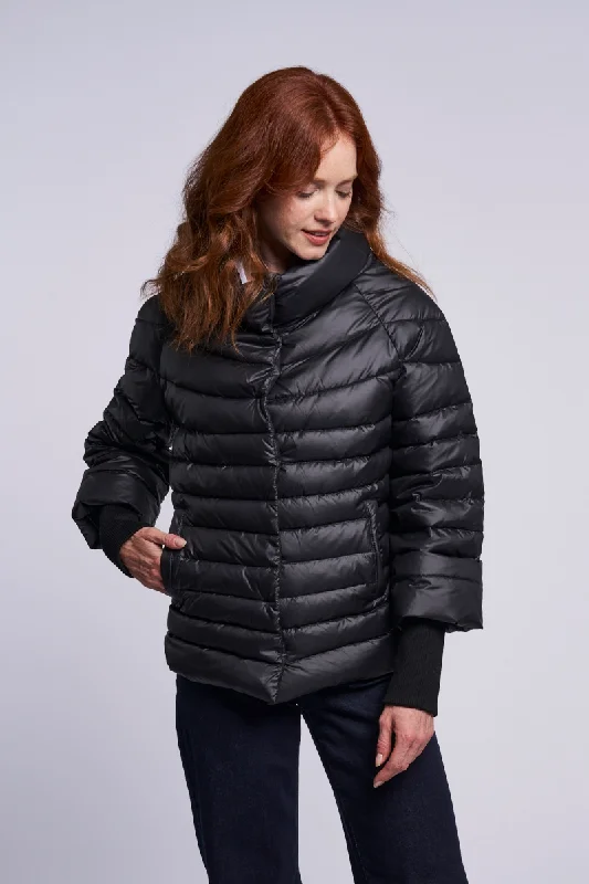 Plus-Size Women's Garments 296 Down jacket long fashion knit cuff  Great valentine gift  $229