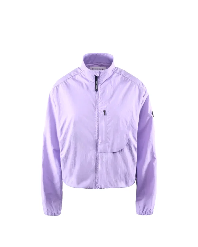 Limited-Time Offers On Elegant And Casual Styles Cropped Recycled DWR Jacket - Lilac