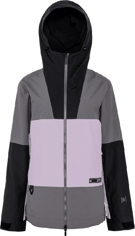 Women's Trendy Apparel L1 Women's Ventura Snowboard Jacket Purple Iron/Haze/Black 2025