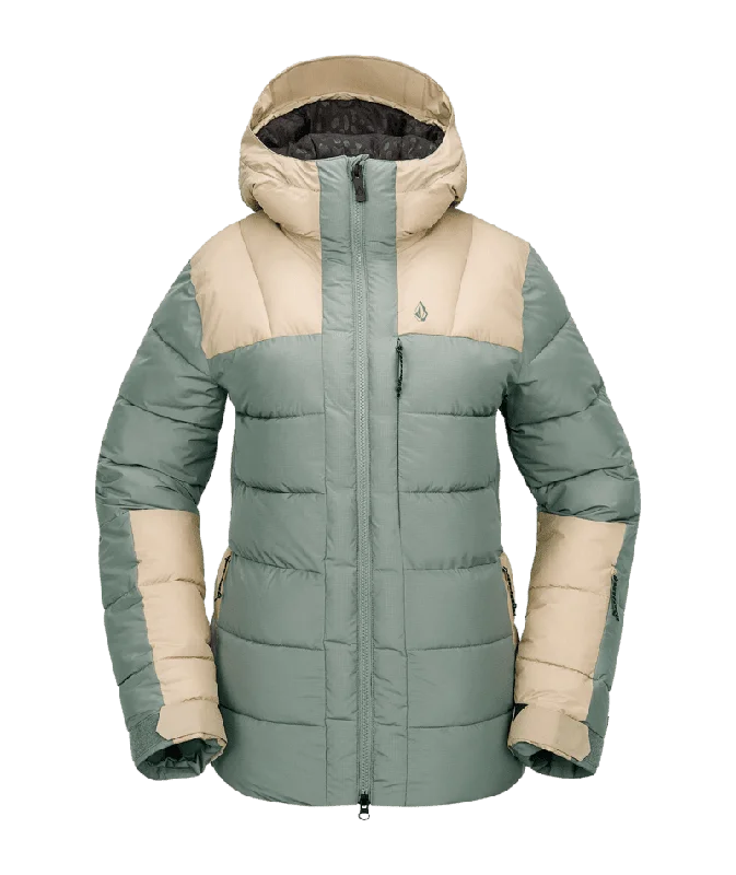 Must-Have Clothing Styles Now At Incredible Discounts VOLCOM Women's Puffleup Snowboard Jacket Lichen Green 2025