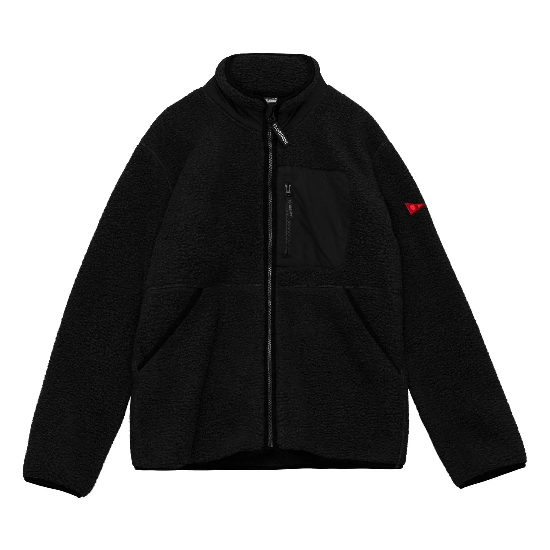 Affordable Trendy Clothes For Women Florence Marine X High Pile Utility Fleece Jacket Black