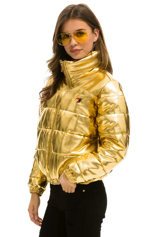 Timeless Women's Outfit BOLT LUXE APRES PUFFER JACKET - METALLIC GOLD