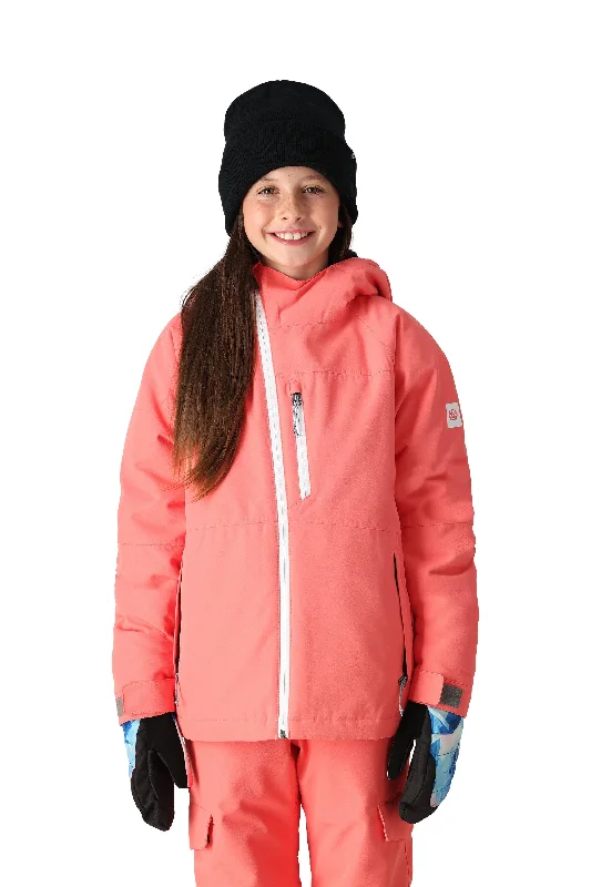 Women's Casual Outfit 686 Girl's Hydra Insulated Snowboard Jacket Tulip 2025