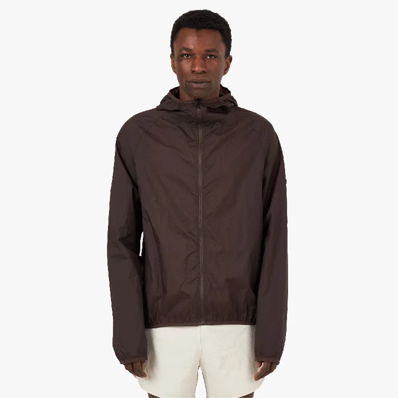 Women's Clothes And Garments District Vision Ultralight Packable DWR Wind Jacket / Cacao