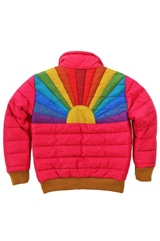 High-End Fashion, Low-End Prices – Sale Happening Now KID'S SUNBURST JACKET - JAZZY PINK