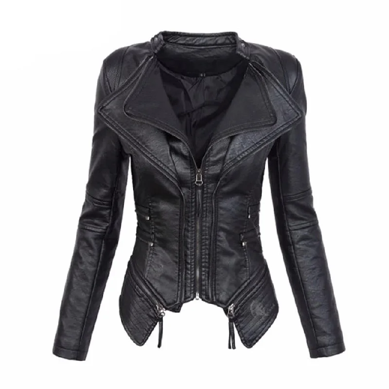 Women's Weekend Outfit Rosetic Gothic Jacket