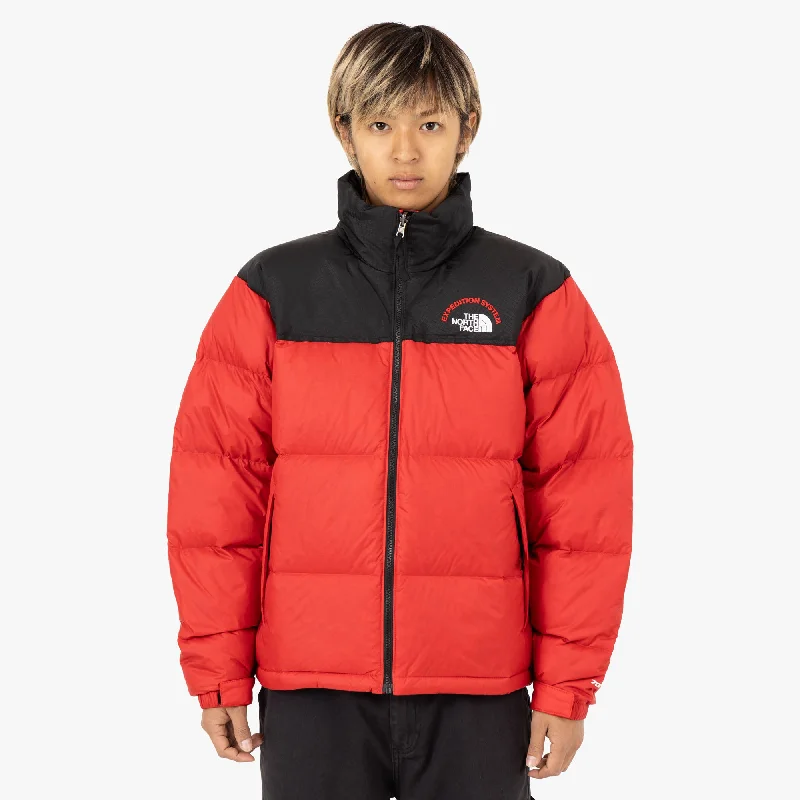 Fashion Sale Live Now – Upgrade Your Style For Less The North Face 1996 Retro Nuptse Jacket TNF Black / TNF Red