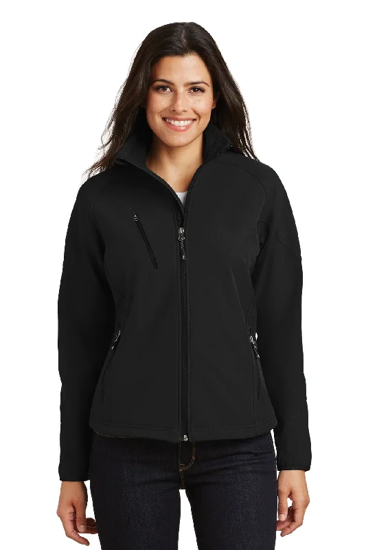 Elegant Women's Evening Garments Port Authority Ladies Textured Soft Shell Jacket. L705