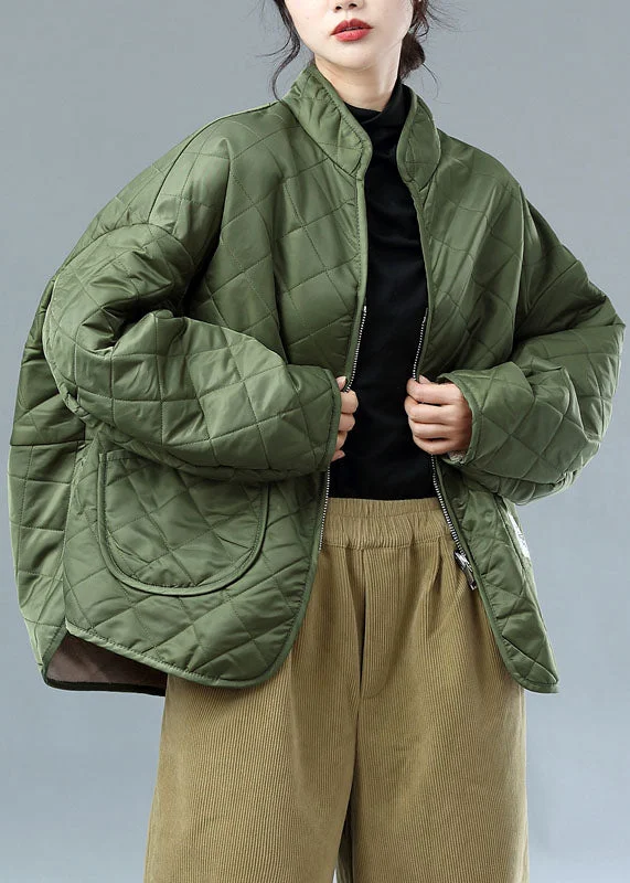 Chic And Affordable Fashion – Limited-Time Offers French Army Green Zip Up Wear On Both Sides Fleece Wool Lined Jackets Winter