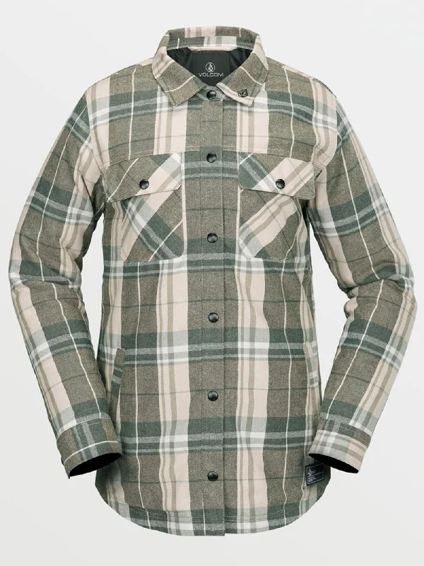 Stylish Women's Garments Insulated Riding Flannel Jacket (Women)