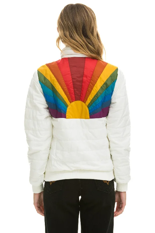 Chic And Affordable Fashion – Limited-Time Offers SUNBURST JACKET - WHITE