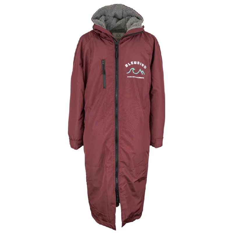 Women's Activewear Apparel Bleubird Nordic Robe in Maroon