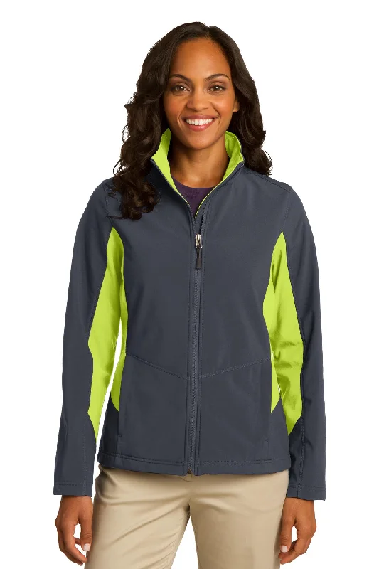 Fashion-Forward Women's Clothing Port Authority Ladies Core Colorblock Soft Shell Jacket. L318