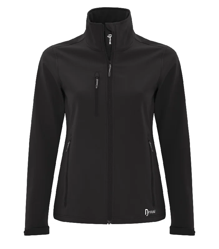 Women's Clothing With Trendy Designs Dryframe Strata Tech Soft Shell Lds'Jkt DF7662L