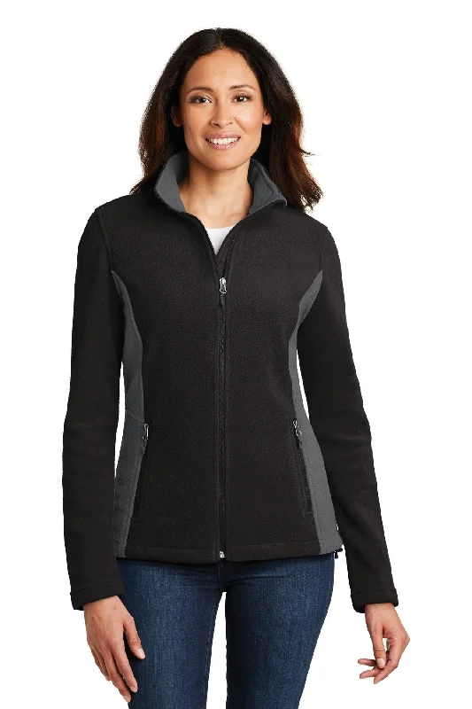 Women's Casual Apparel For Weekends Port Authority Ladies Colorblock Value Fleece Jacket. L216