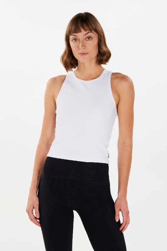 Women's Clothing For Work ALRN RIB CROP TANK