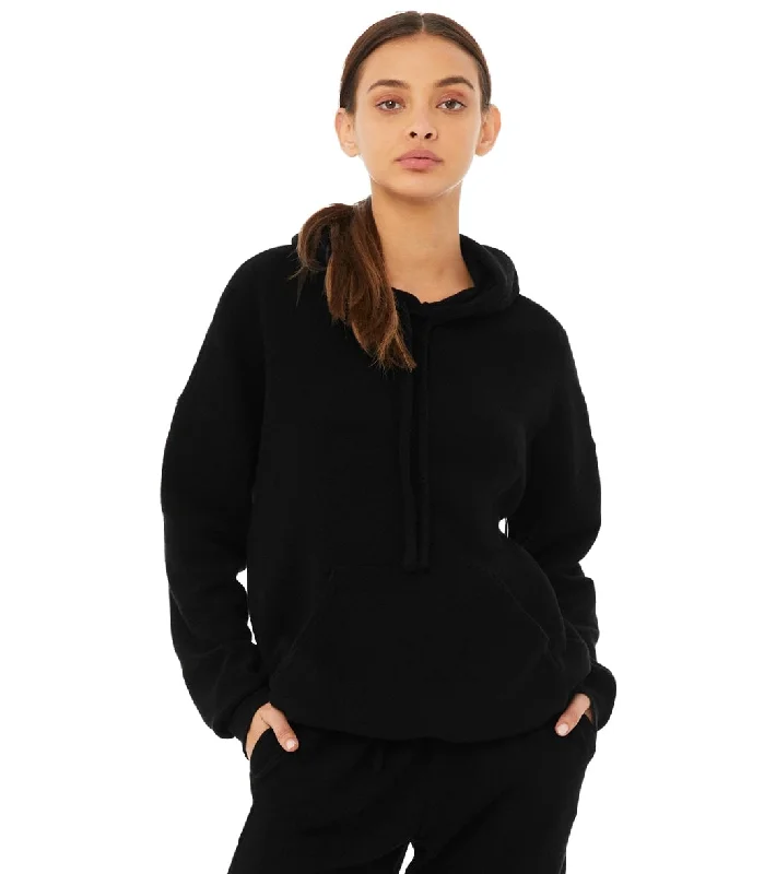 Women's Functional Outdoor Garments Bella + Canvas Sueded Hoodie Black