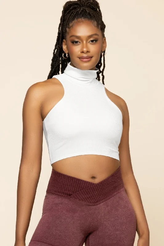 Women's Seasonal Apparel I Feel Cute Crop Top - Bright White