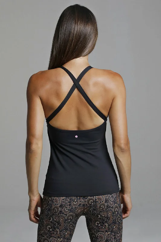 Women's Sporty Clothes KiraGrace Grace Yoga Halter - Black