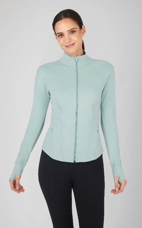 Plus-Size Women's Garments Lux Crop Mellie Jacket