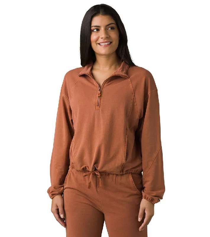 Classic Clothes For Women prAna Calimero 1/2 Zip Terra