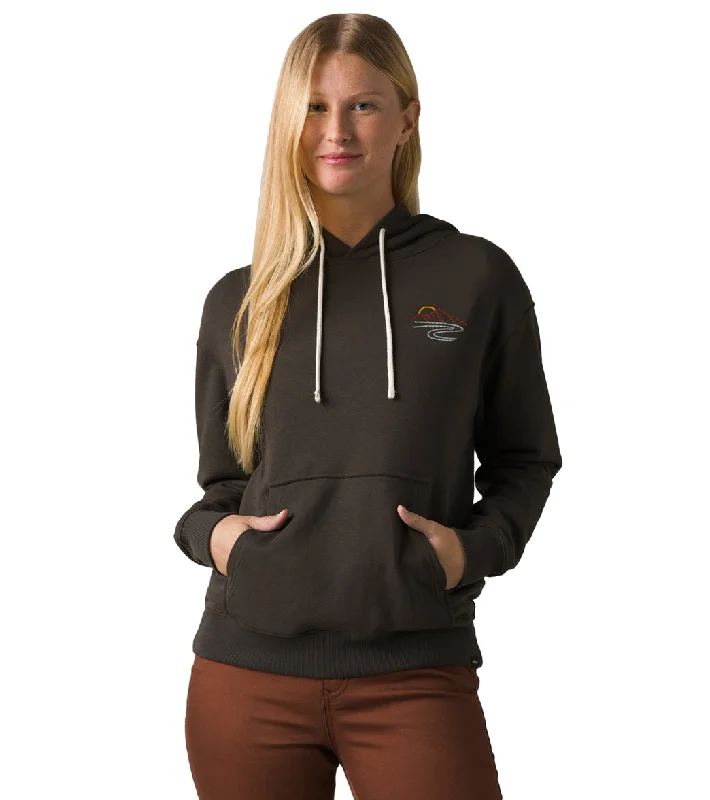 Women's Vintage-Inspired Outfit prAna Organic Graphic Hoodie