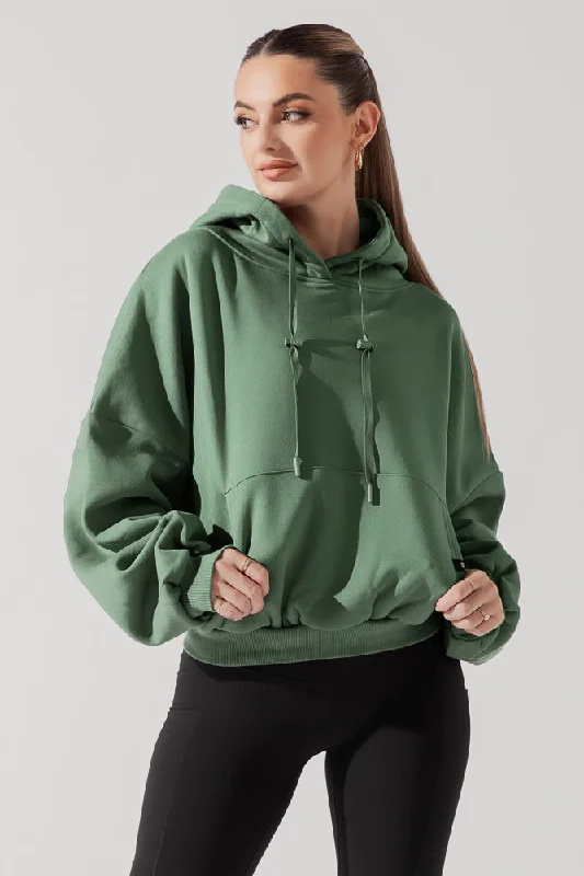 Women's Clothing Apparel Pullover Cloud Hoodie - Juniper